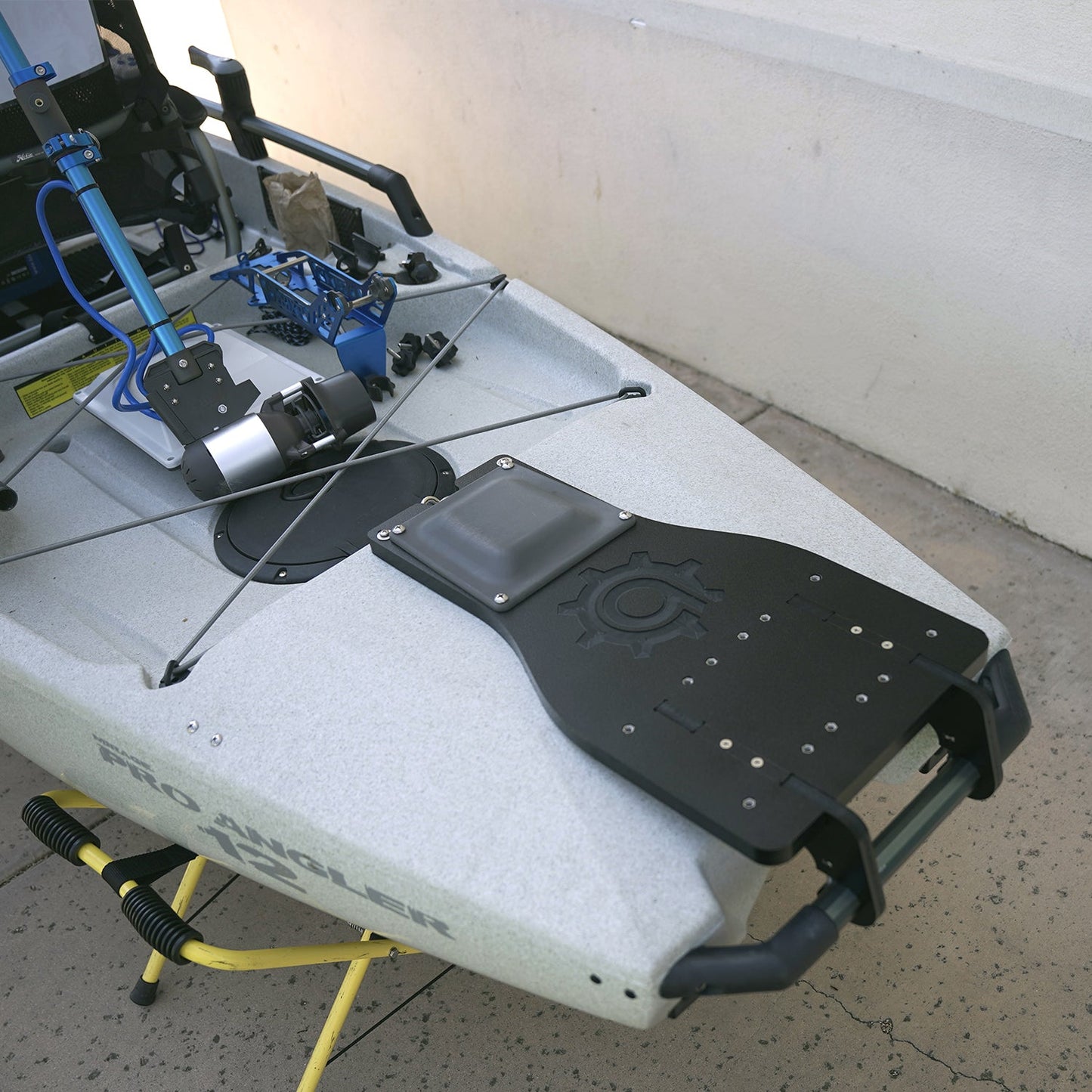 Bixpy Hobie Pro Angler Triple Mount Plate