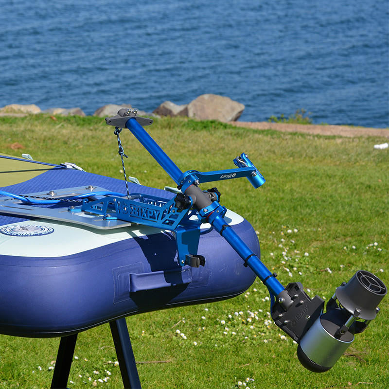 ISLE/Bixpy K-1 Outboard Kit - Power Pole Adapter + Steering Bundle