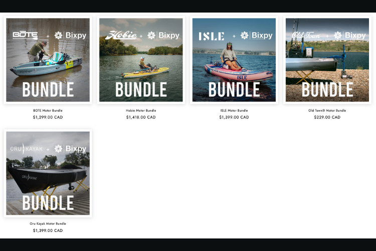 Bixpy Canada Black Friday Brand Bundles
