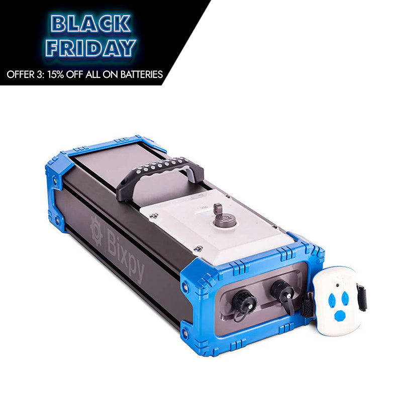 PP-768 BATTERY ON A WHITE BACKGROUND