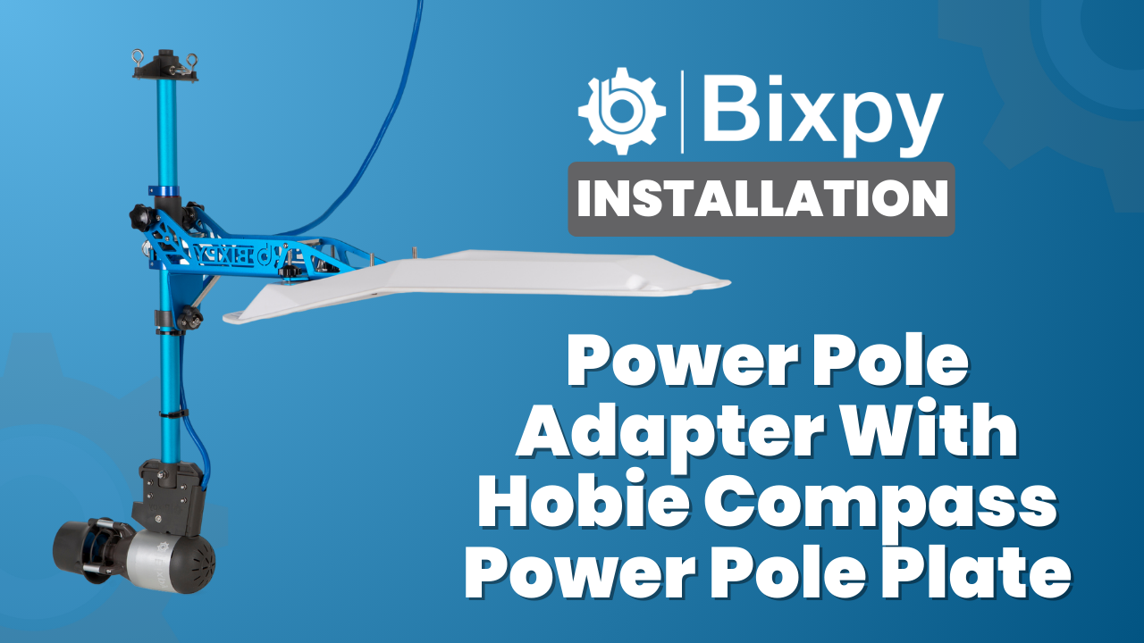 Load video: Power Pole adapter with hobie compass plate installation