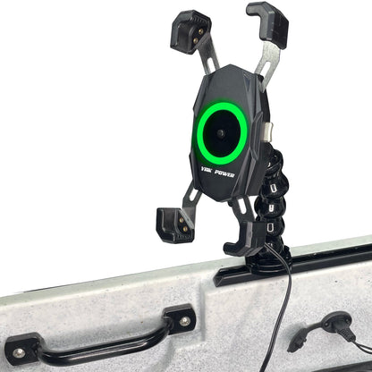 YP-MPWC 12 Volt Mobile Phone Wireless Fast Charger (15W) | One Hand Operation | 360 Degree Adjustable Gooseneck Action Mount YP-MPWC 69 $ bixpyusa