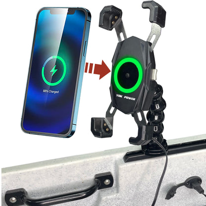 YP-MPWC 12 Volt Mobile Phone Wireless Fast Charger (15W) | One Hand Operation | 360 Degree Adjustable Gooseneck Action Mount YP-MPWC 69 $ bixpyusa