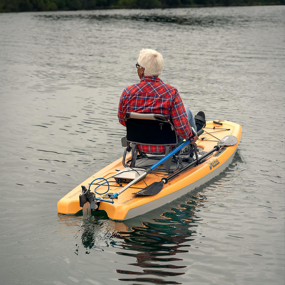 Bixpy Hobie Lynx  Gudgeon with Universal Versa Rudder™ Adapter and Pole Steering 