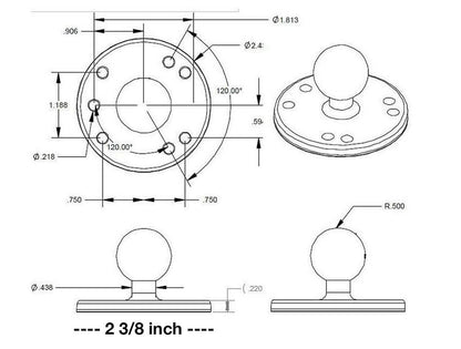 Bixpy Universal Kayak Adapter