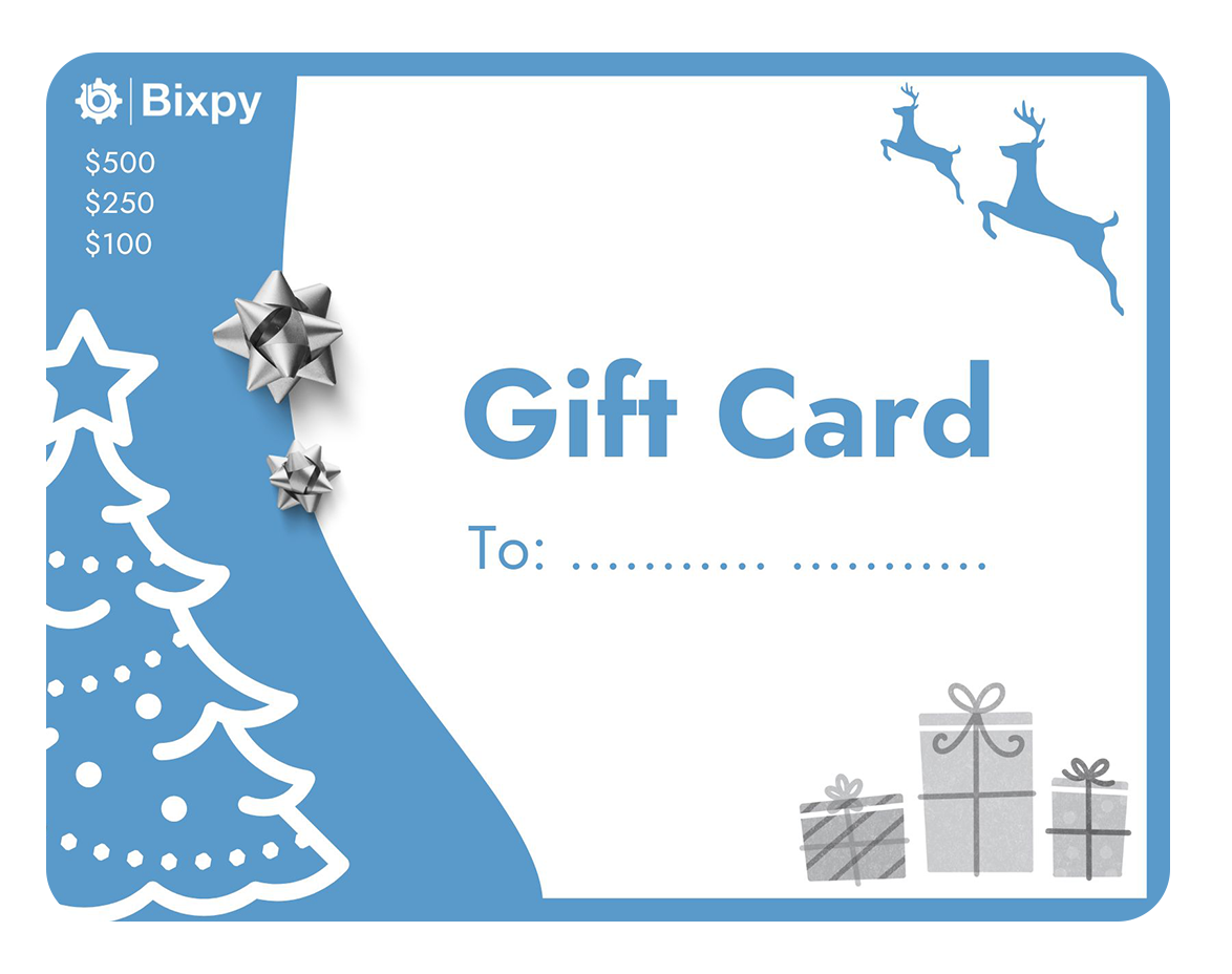 Bixpy Christmas Gift Card