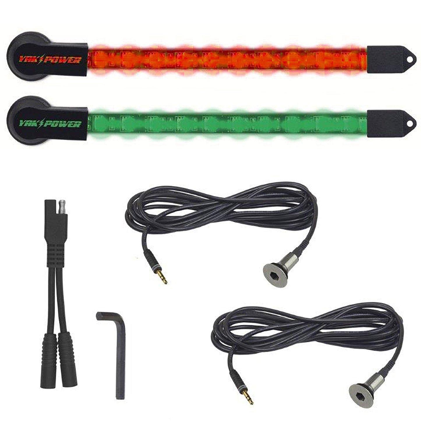 YP-LEDK-RG210 10” LED Light Kit, 2-Piece – Red & Green YP-LEDK-RG210 89 $ Electronics bixpyusa